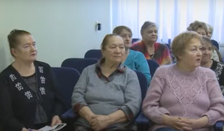 Украинские пенсионеры