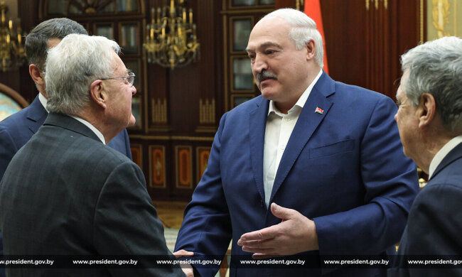 Кэллог встретился с Лукашенко / Фото: пресс-служба белорусского диктатора