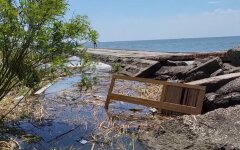 Море в Одессе после Каховской катастрофы