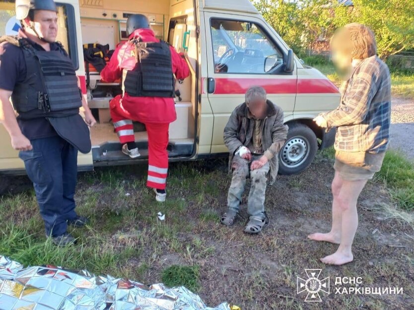 Удар окупантів по Харківщині / Фото: Телеграм МВС