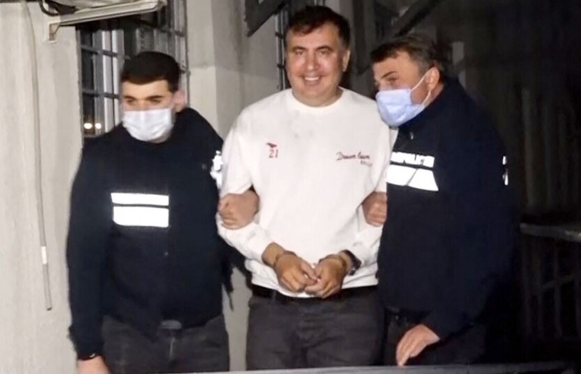 Михеил Саакашвили, задержание в Грузии