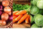 Цены на лук, морковь и капусту