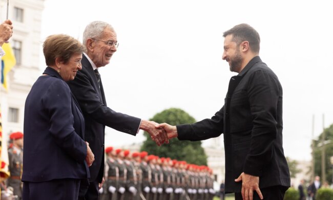 Володимир Зеленський у Відні