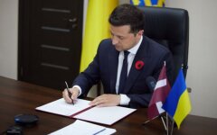 Владимир Зеленский, Украина, Латвия