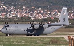 Самолет C-130 Hercules,ВВС США,Аэропорт Одессы,Учения "Объединенные усилия — 2020"