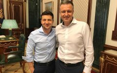 Николай Кулеба и Владимир Зеленский