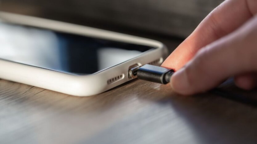 Зарядка телефона