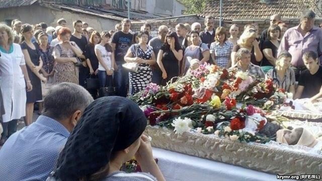похороны медиков в Крыму