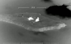 Остров Змеиный, видео ударов