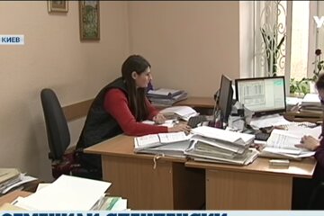 Пенсии в Украине, числ опенсионеров, ПФУ