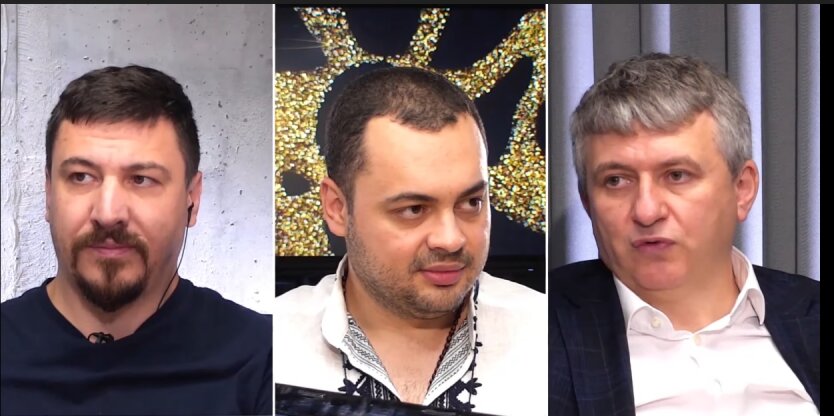 Сеяр Куршутов, Микола Фельдман та Юрій Романенко в ефірі