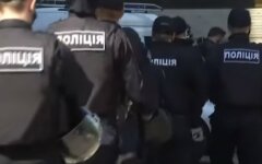 Протест предпринимателей Украины,акция протеста,Кабмин,нападение на журналиста,Нацполиция