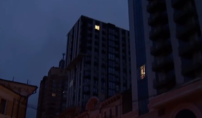 Отключение света и тепла