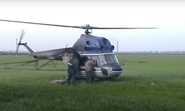 ми-2, крушение вертолета в Николаевской области