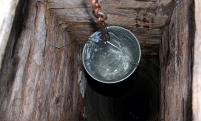 Вода в колодце