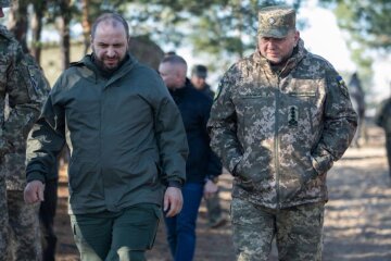 Рустем Умеров и Валерий Залужный