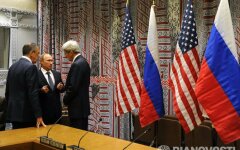 Путин_Керри_Лавров