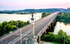Мост Патона в Киеве, Украина
