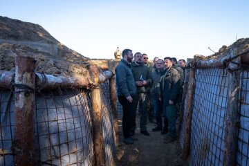 Владимир Зеленский в Черниговской области