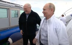 Александр Лукашенко и Владимир Путин