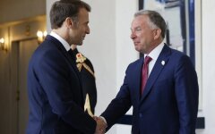 Эммануэль Макрон и Стив Уиткофф