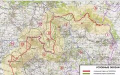 карта линии разграничения