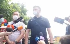 Пресс-офицер ДСНС Украины Александр Хорунжый, взрыв в Киеве, взрыв газа в доме