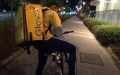 Glovo, курьеры, доставка
