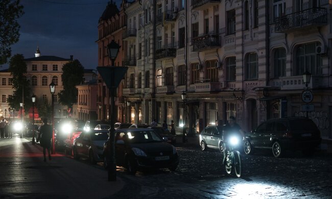 Отключение света в Украине / Фото Getty Images