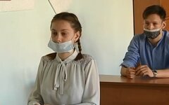 Школьники, средства защиты, коронавирус