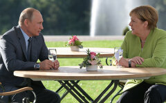 Ангела Меркель_Владимир Путин