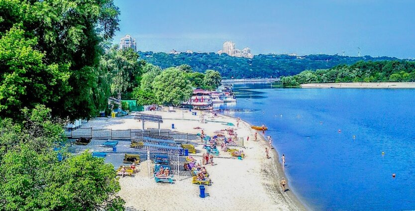 Пляжи Киева