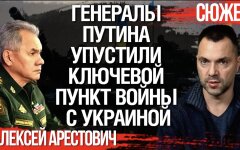 Алексей Арестович, Сергей Шойгу