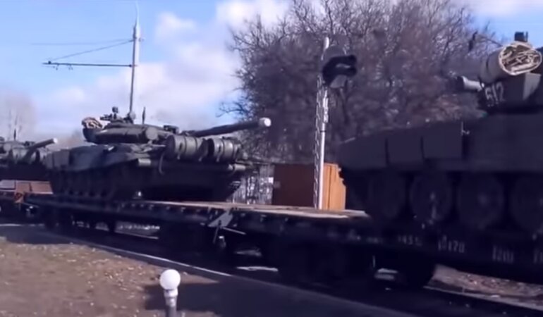 российские войска, Украина, наступление