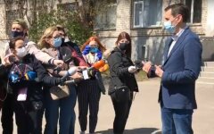 Ляшко попал в ДТП на Николаевщине: фото и видео
