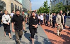 Зеленский прибыл в Вашингтон для участия в саммите НАТО