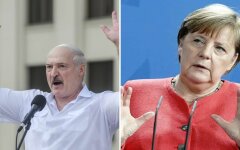Александр Лукашенко и Ангела Меркель