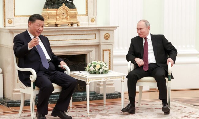 Си Цзиньпин и Владимир Путин, россия и китай