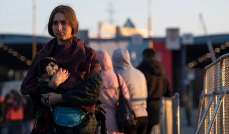 Украинские беженцы