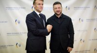 Владимир Зеленский и Эммануэль Макрон