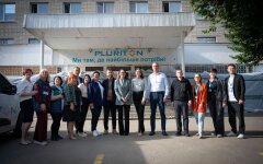 Центр помощи эвакуированным в Сумах