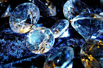 голубые бриллианты