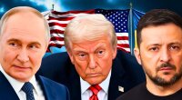 Владимир Зеленский, Дональд Трамп, Владимир Путин