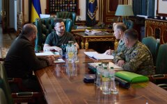 Володимир Зеленський, Олександр Сирський і Рустем Умеров