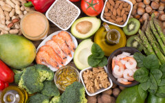 Food rich in vitamine E