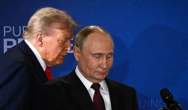 Дональд Трамп и Владимир Путин