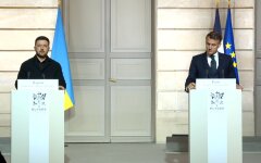 Зеленський і Макрон у Парижі