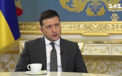 Владимир Зеленский, интервью 1+1