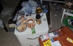 База рашистов в Гостомеле