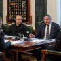 Володимир Зеленський, Юлія Свириденко, Денис Шмигаль та Андрій Єрмак